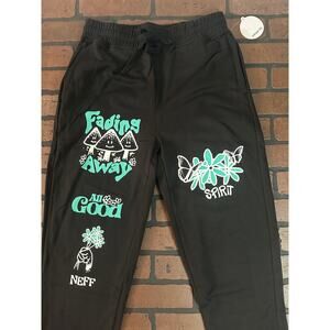 Neff Black Sweatpants ~New with Tags S, M, L, XL~